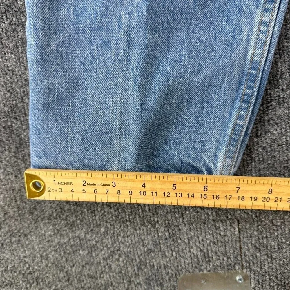 Vintage Levi 550 Relaxed Tapered Fit Light Wash Jeans USA 0896 Size 40x30